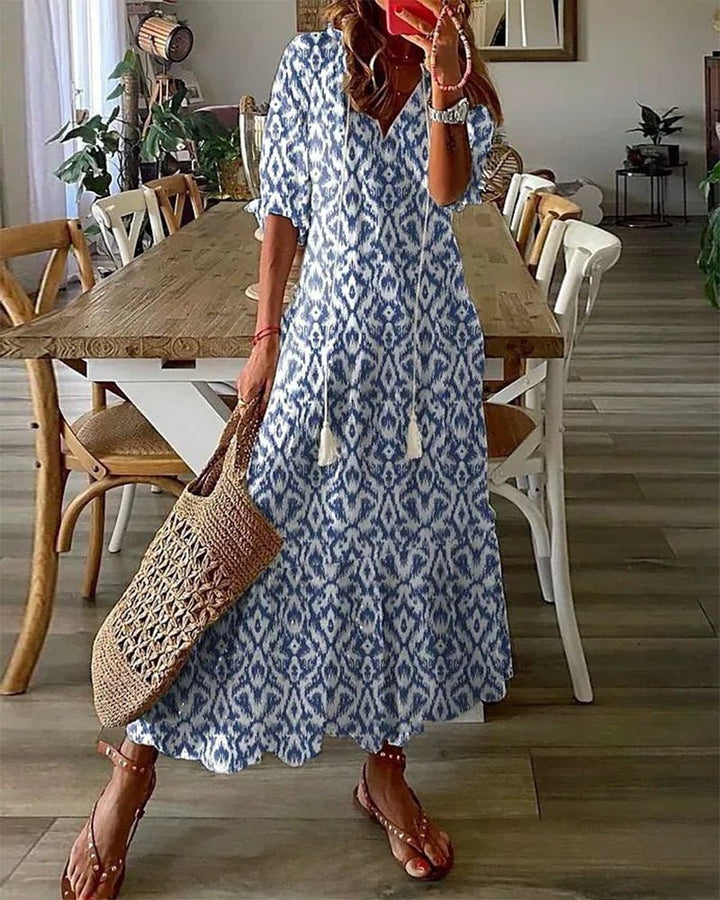 Victoria | Effortless Boho Dress with Flattering Fit