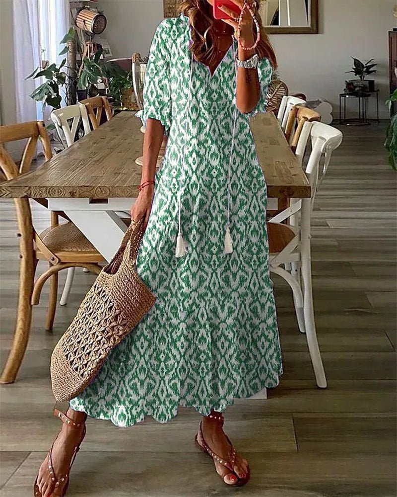 Victoria | Effortless Boho Dress with Flattering Fit