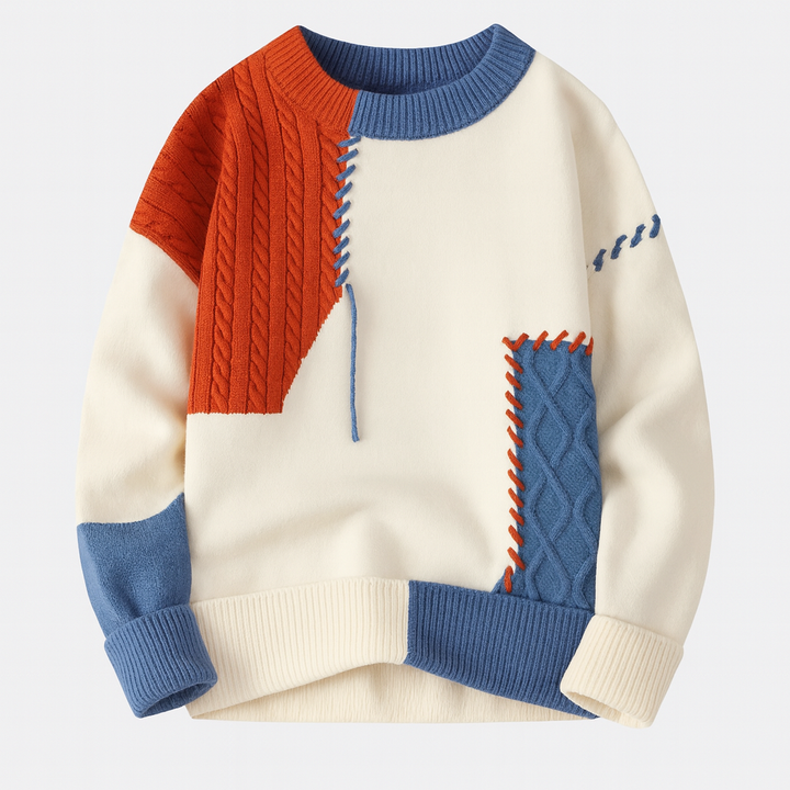 Jayden | Arty Patch Sweater