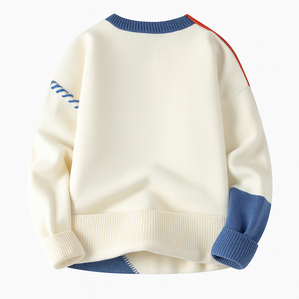 Jayden | Arty Patch Sweater