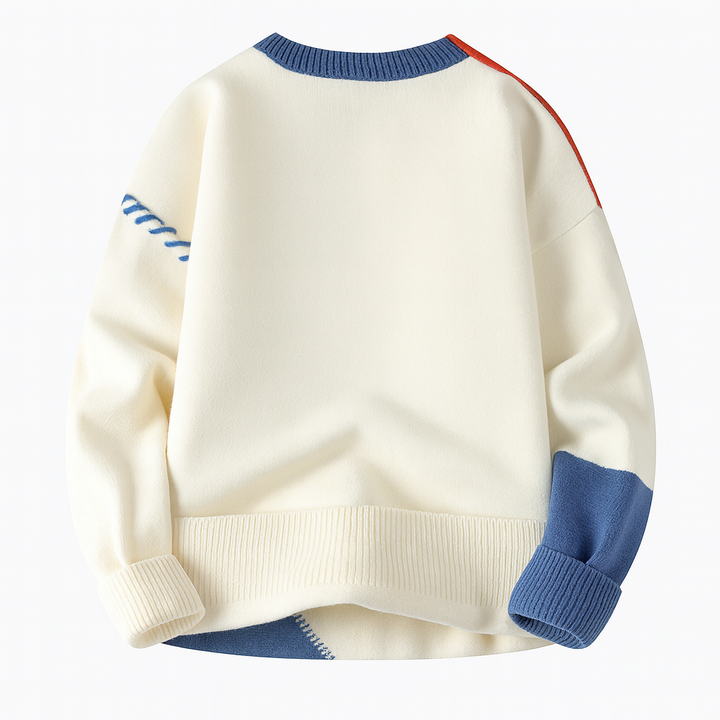 Jayden | Arty Patch Sweater