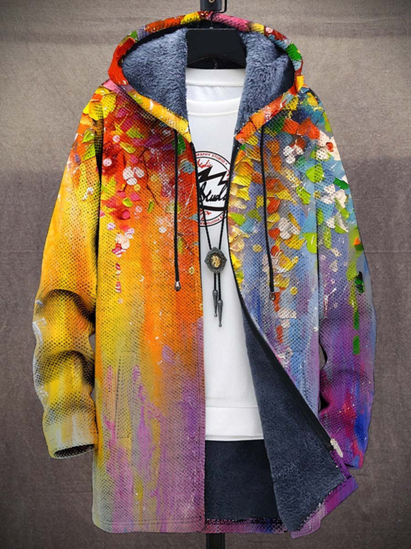 Raven | Luxurious Art-Inspired Zip-Up Hoodie