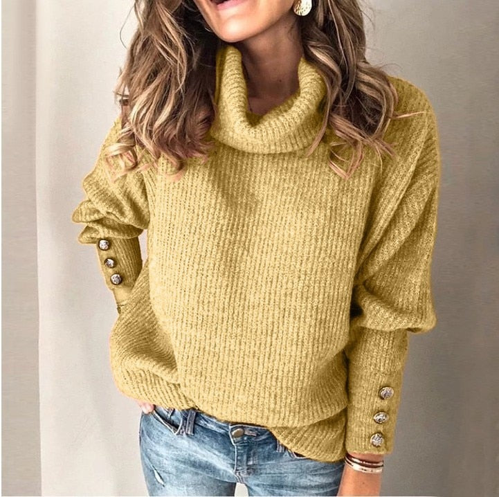 Melody | Tila Light Turtleneck Sweater