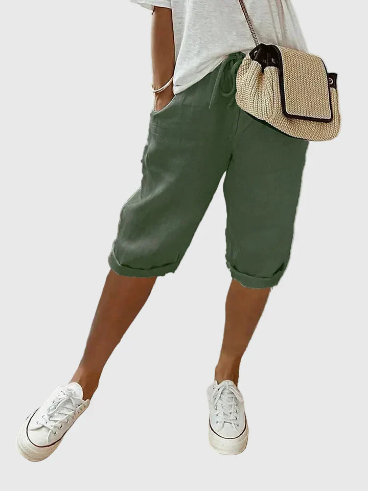 Jade | Soft Tailored Comfort Shorts