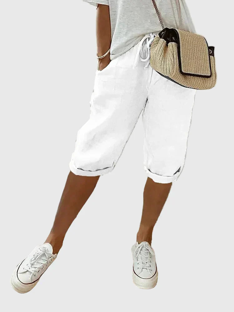 Jade | Soft Tailored Comfort Shorts