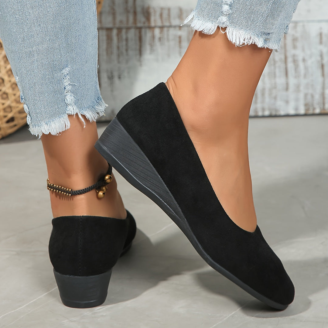 Carmen | Wedge Ballerinas