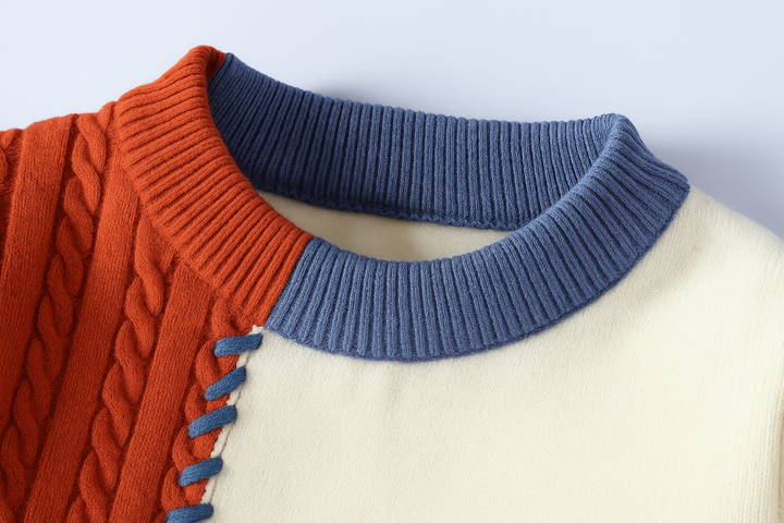 Jayden | Arty Patch Sweater