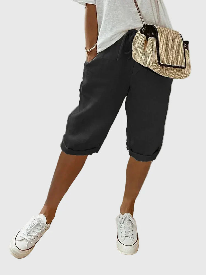 Jade | Soft Tailored Comfort Shorts