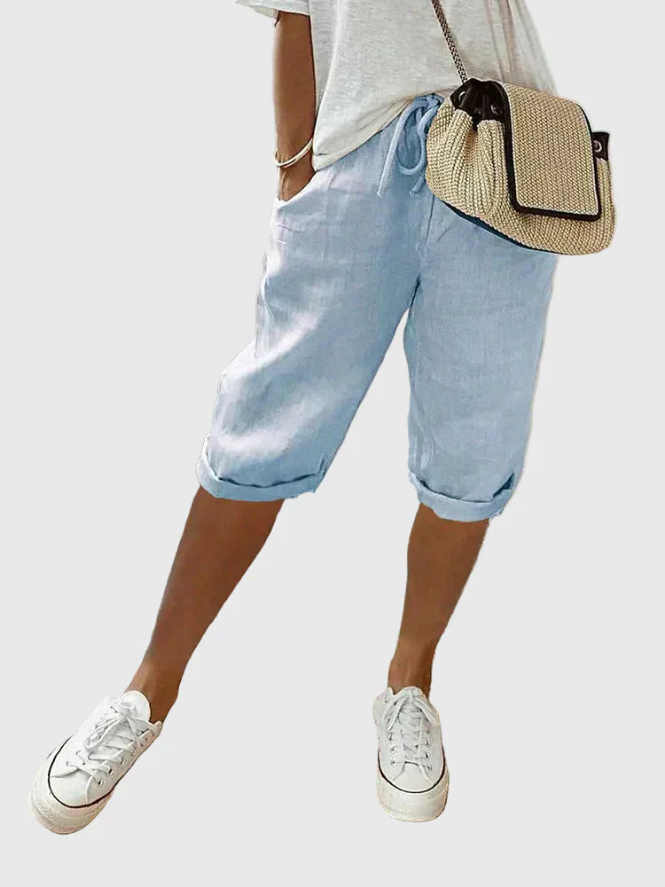 Jade | Soft Tailored Comfort Shorts