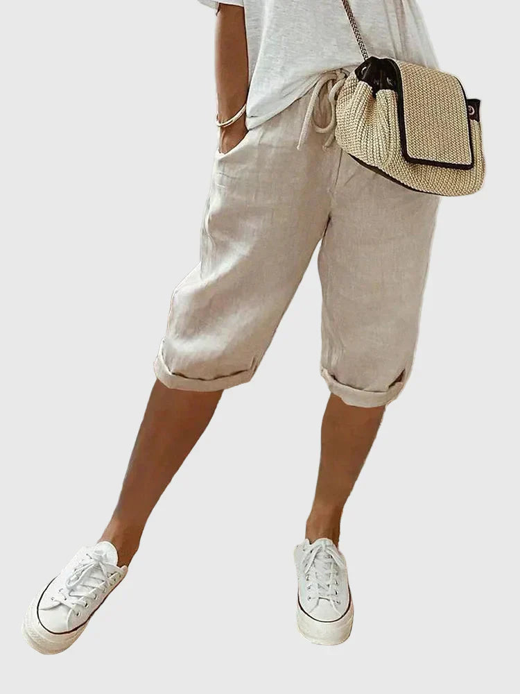 Jade | Soft Tailored Comfort Shorts