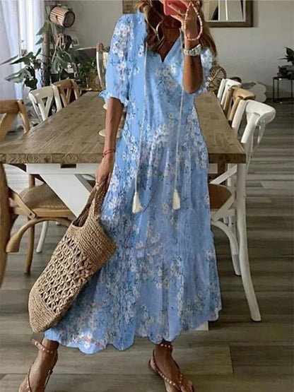 Victoria | Effortless Boho Dress with Flattering Fit