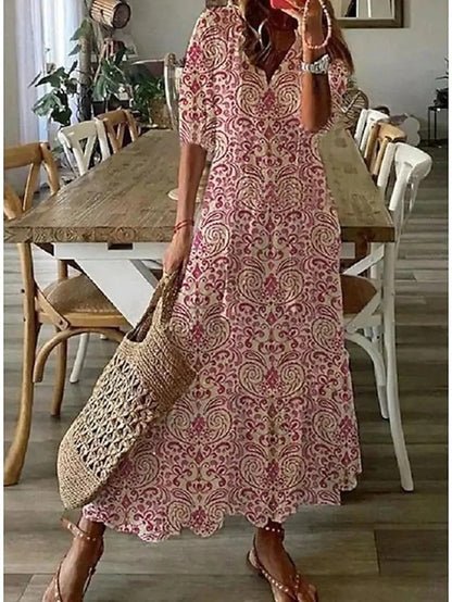 Victoria | Effortless Boho Dress with Flattering Fit