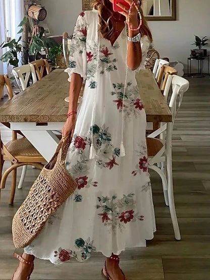 Victoria | Effortless Boho Dress with Flattering Fit